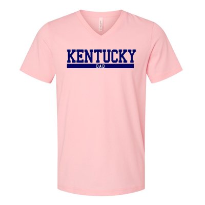 Kentucky State Dad Sports V-Neck T-Shirt