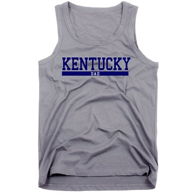 Kentucky State Dad Sports Tank Top