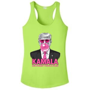 Kamala She Doesn’T Have A Plan Donald Trump Ladies PosiCharge Competitor Racerback Tank