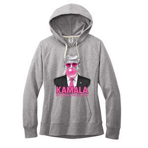 Kamala She Doesn’T Have A Plan Donald Trump Women's Fleece Hoodie