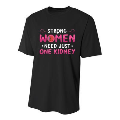 Kidney Surgery Design For Your Kidney Donor Wife Youth Performance Sprint T-Shirt