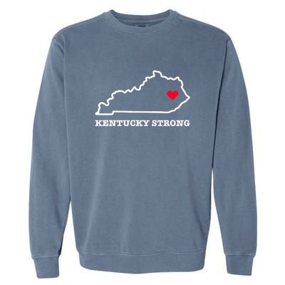 Kentucky Strong Eastern Kentucky Has My Heart Garment-Dyed Sweatshirt