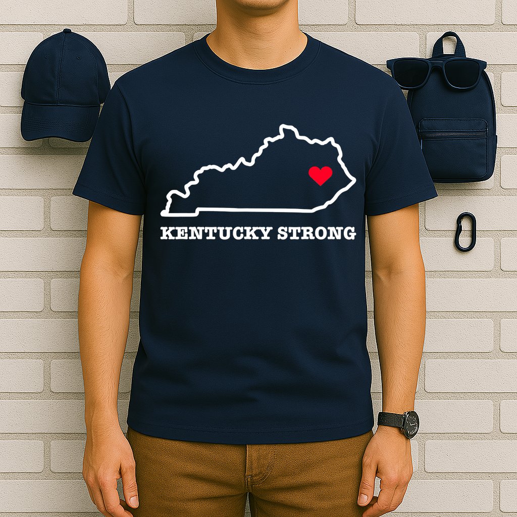 Kentucky Strong Eastern Kentucky Has My Heart T-Shirt