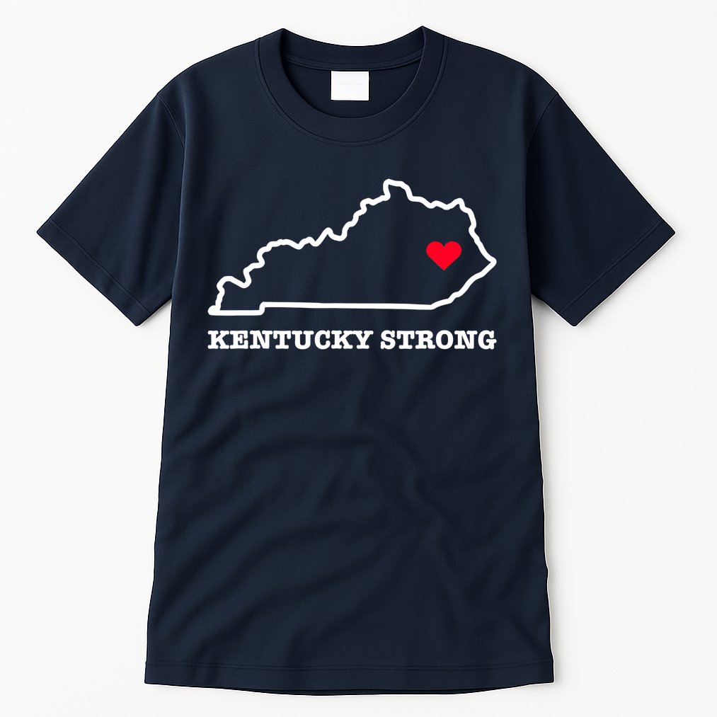 Kentucky Strong Eastern Kentucky Has My Heart Tall T-Shirt