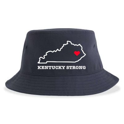 Kentucky Strong Eastern Kentucky Has My Heart Sustainable Bucket Hat