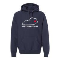 Kentucky Strong Eastern Kentucky Has My Heart Premium Hoodie