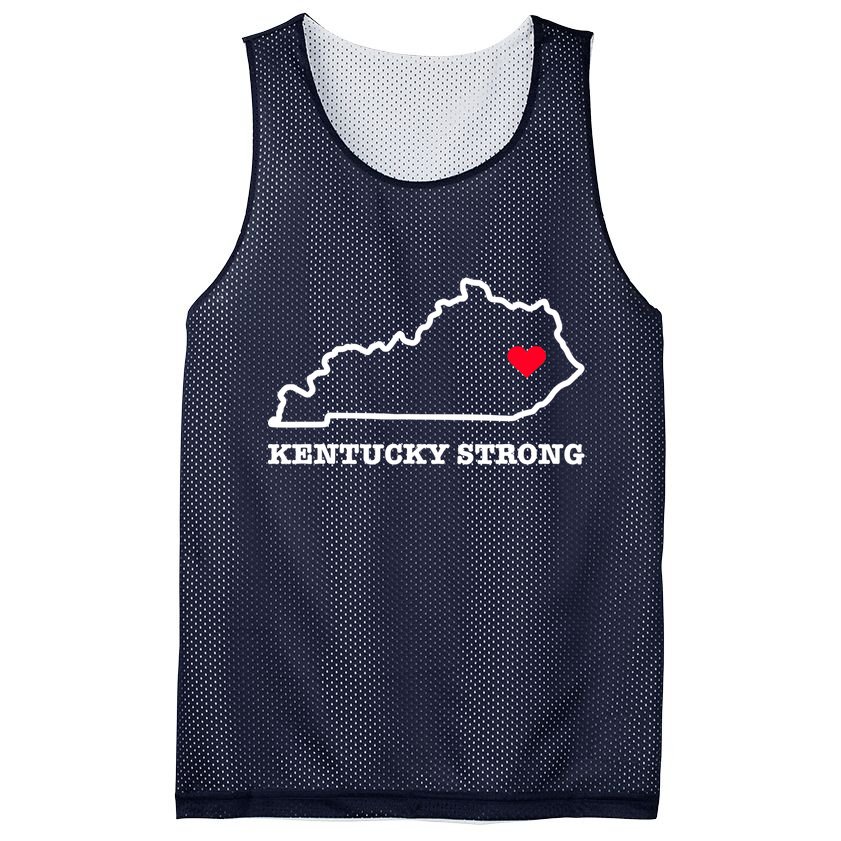 Kentucky Strong Eastern Kentucky Has My Heart Mesh Reversible Basketball Jersey Tank