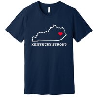 Kentucky Strong Eastern Kentucky Has My Heart Premium T-Shirt