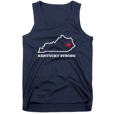 Kentucky Strong Eastern Kentucky Has My Heart Tank Top