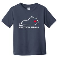 Kentucky Strong Eastern Kentucky Has My Heart Toddler T-Shirt