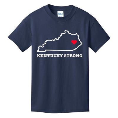 Kentucky Strong Eastern Kentucky Has My Heart Kids T-Shirt