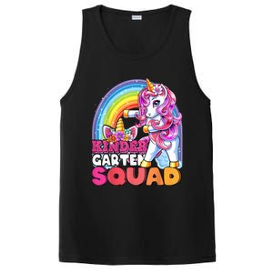 Kindergarten Squad Flossing Unicorn Back To School PosiCharge Competitor Tank