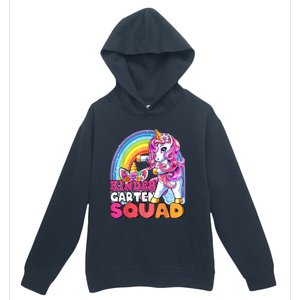 Kindergarten Squad Flossing Unicorn Back To School Urban Pullover Hoodie