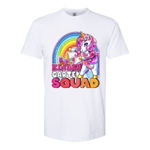 Kindergarten Squad Flossing Unicorn Back To School Softstyle CVC T-Shirt