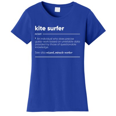 Kite Surfer Funny Definition Gift Women's T-Shirt