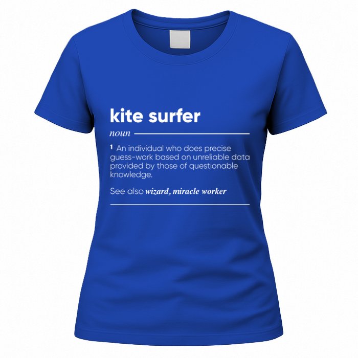 Kite Surfer Funny Definition Gift Women's T-Shirt