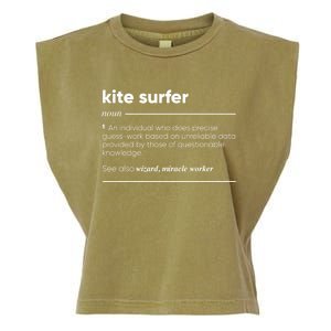 Kite Surfer Funny Definition Gift Garment-Dyed Women's Muscle Tee