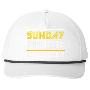 Kc Sunday Funday Kansas City Sunday Funday Snapback Five-Panel Rope Hat