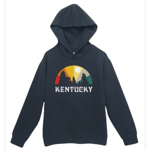 Kentucky Souvenir Forest Evergreen Sunset Nature Lover Urban Pullover Hoodie