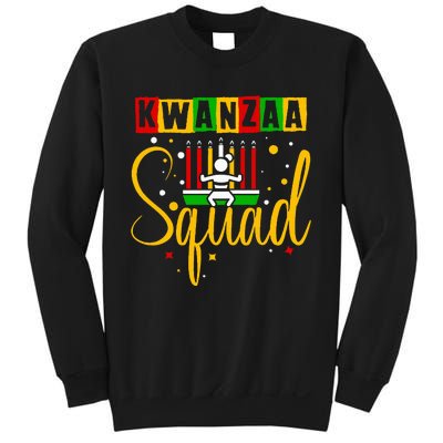 Kwanza Squad Family Christmas Afroamerican Happy Kwanzaa Sweatshirt