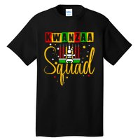 Kwanza Squad Family Christmas Afroamerican Happy Kwanzaa Tall T-Shirt