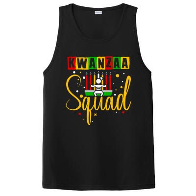 Kwanza Squad Family Christmas Afroamerican Happy Kwanzaa PosiCharge Competitor Tank