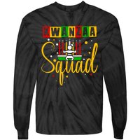 Kwanza Squad Family Christmas Afroamerican Happy Kwanzaa Tie-Dye Long Sleeve Shirt