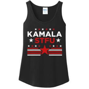 Kamala Stfu Funny Kamala Harris Usa Flag Ladies Essential Tank