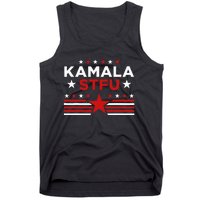 Kamala Stfu Funny Kamala Harris Usa Flag Tank Top