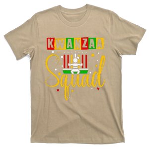 Kwanza Squad Family Christmas Afroamerican Happy Kwanzaa T-Shirt