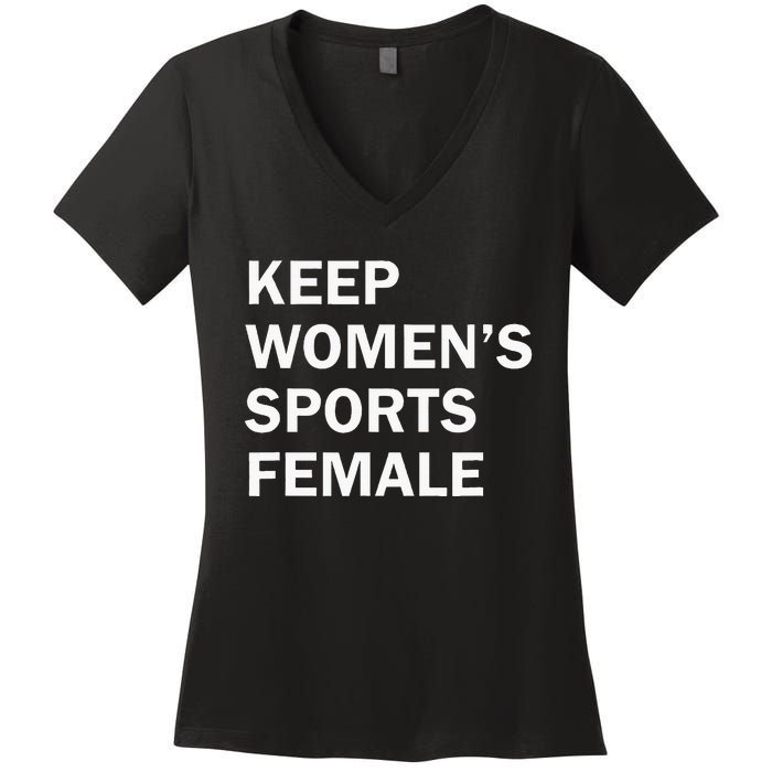 Keep Sports Female Women's V-Neck T-Shirt