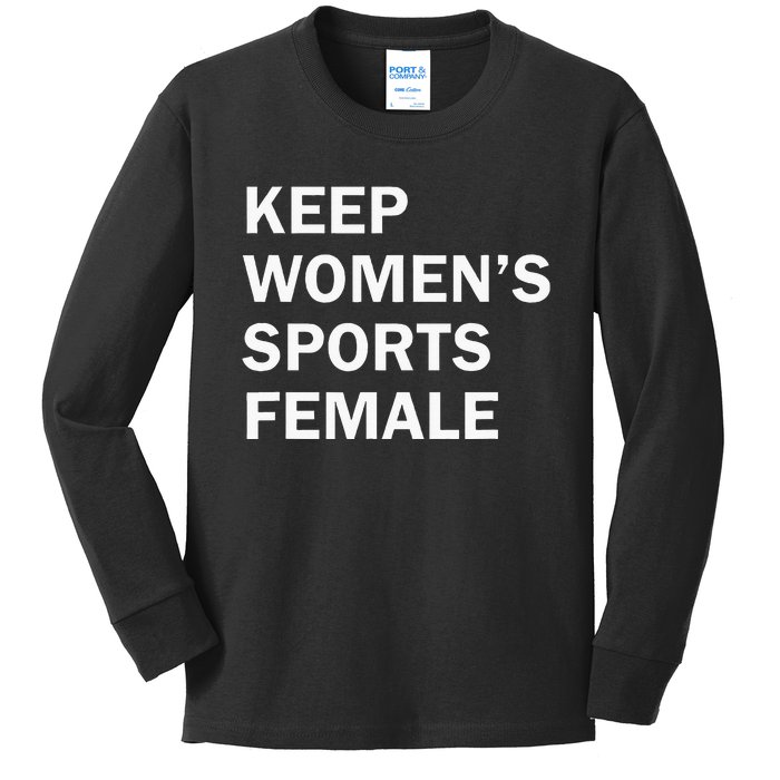 Keep Sports Female Kids Long Sleeve Shirt