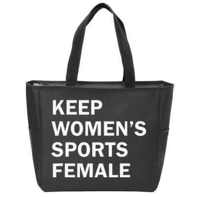 Keep Sports Female Zip Tote Bag