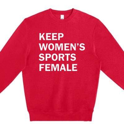 Keep Sports Female Premium Crewneck Sweatshirt