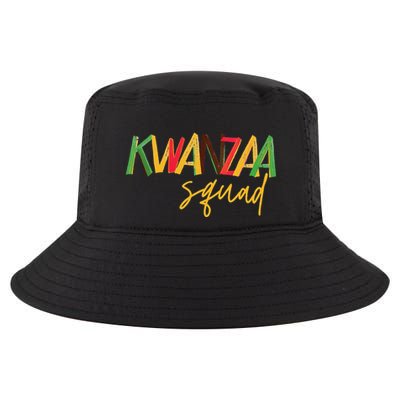 Kwanzaa Squad Funny Celebration Kwanzaa Family Matching Cool Comfort Performance Bucket Hat