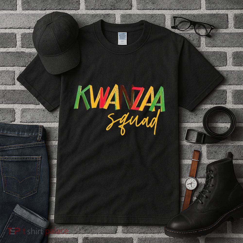 Kwanzaa Squad Funny Celebration Kwanzaa Family Matching Tall T-Shirt