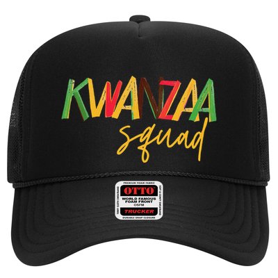 Kwanzaa Squad Funny Celebration Kwanzaa Family Matching Trucker Hat