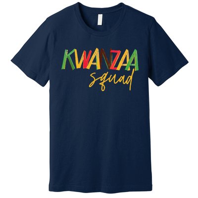 Kwanzaa Squad Funny Celebration Kwanzaa Family Matching Premium T-Shirt