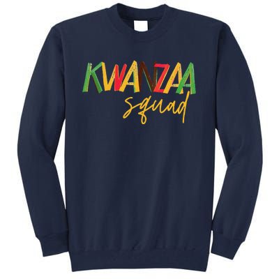 Kwanzaa Squad Funny Celebration Kwanzaa Family Matching Tall Sweatshirt