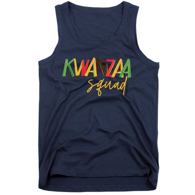 Kwanzaa Squad Funny Celebration Kwanzaa Family Matching Tank Top