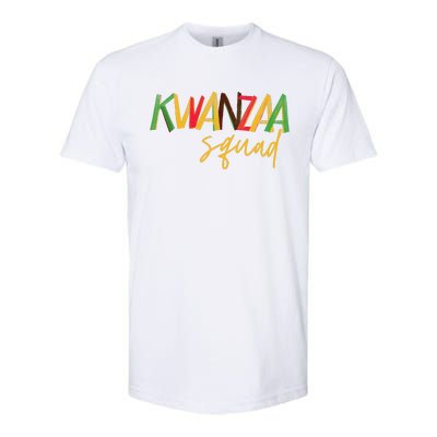 Kwanzaa Squad Funny Celebration Kwanzaa Family Matching Softstyle CVC T-Shirt