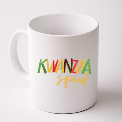 Kwanzaa Squad Funny Celebration Kwanzaa Family Matching Coffee Mug