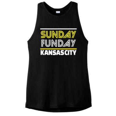 KC Sunday Funday Kansas City Sunday Funday Ladies PosiCharge Tri-Blend Wicking Tank