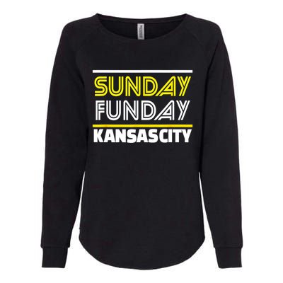 KC Sunday Funday Kansas City Sunday Funday Womens California Wash Sweatshirt