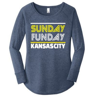 KC Sunday Funday Kansas City Sunday Funday Women's Perfect Tri Tunic Long Sleeve Shirt