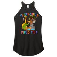 Kindergarten School Field Day Trip Squad 2024 Zoo Animal Women’s Perfect Tri Rocker Tank