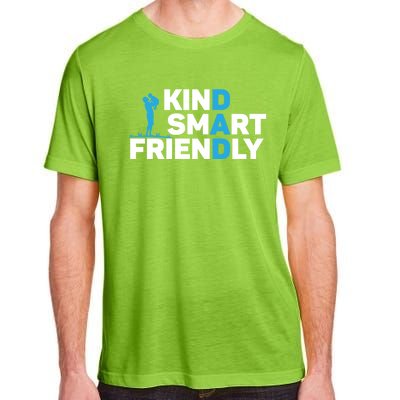 Kind Smart Friendly Dad Papa Best Daddy Ever Fathers Day Cute Gift Adult ChromaSoft Performance T-Shirt