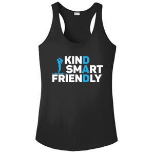 Kind Smart Friendly Dad Papa Best Daddy Ever Fathers Day Cute Gift Ladies PosiCharge Competitor Racerback Tank