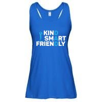 Kind Smart Friendly Dad Papa Best Daddy Ever Fathers Day Cute Gift Ladies Essential Flowy Tank