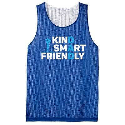 Kind Smart Friendly Dad Papa Best Daddy Ever Fathers Day Cute Gift Mesh Reversible Basketball Jersey Tank